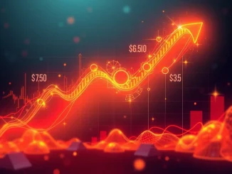 A digital chart illustrating the explosive XRP breakout and projected price targets, symbolizing significant gains for XRP investors.