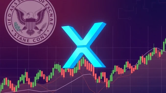 Visualizing Amplify's XRP ETF filing, symbolizing new crypto investment opportunities and potential income strategies for investors.