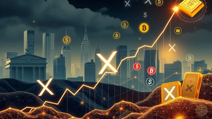 A vibrant chart showing an explosive surge in XRP Futures Open Interest, reflecting growing institutional adoption within the XRP ecosystem.
