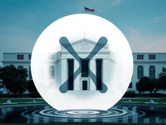 An illustration showing XRP as a vital component for future global payment tool systems, recognized by the Atlanta Fed.