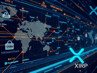 XRP Ledger upgrades driving a $500M expansion in institutional DeFi and cross-border payments, showing global financial connectivity.