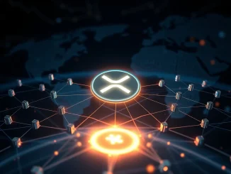 Diagram illustrating the XRP Ledger's Temporary Consensus Framework enhancing speed for cross-border payments.