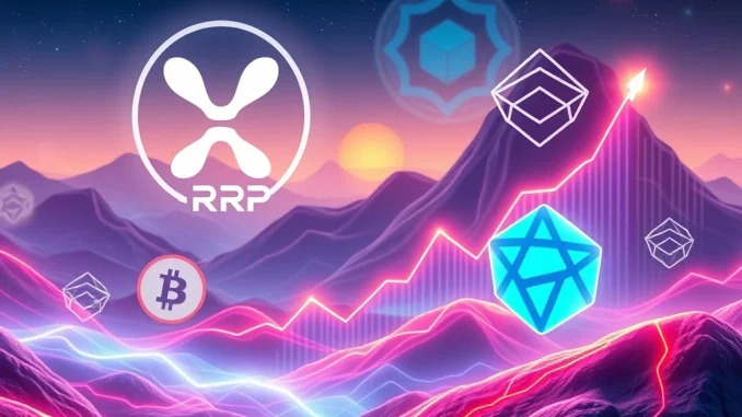 XRP News Today: Unleashing Explosive Crypto Growth with BlockDAG and XRP's Ambitious Targets Dynamic charts and crypto logos illustrating diverse growth drivers highlighted in XRP News, including BlockDAG's potential.