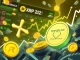 XRP and Mutuum Finance tokens in a volatile crypto market with Upbit liquidation