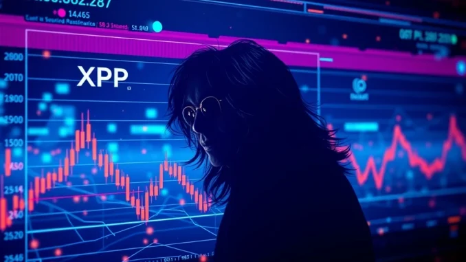 XRP News Today: Ripple CTO Unveils Past Digital Ethics, XRP Market Remains Stable A graphic depicting XRP market stability despite Ripple CTO David Schwartz's historical digital ethics revelation.