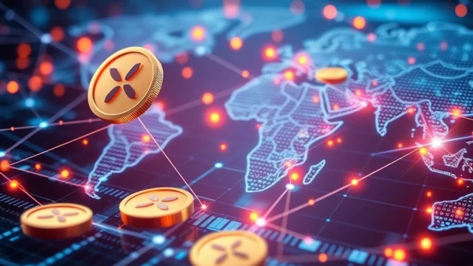 XRP Ledger network highlighting regulatory and liquidity challenges for on-chain adoption