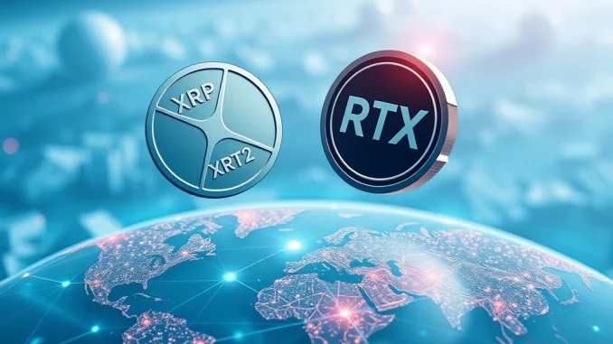XRP and RTX tokens in a dynamic crypto market landscape