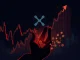 Chart showing a significant XRP price dip, representing market concerns after a major token sale by Ripple co-founder.