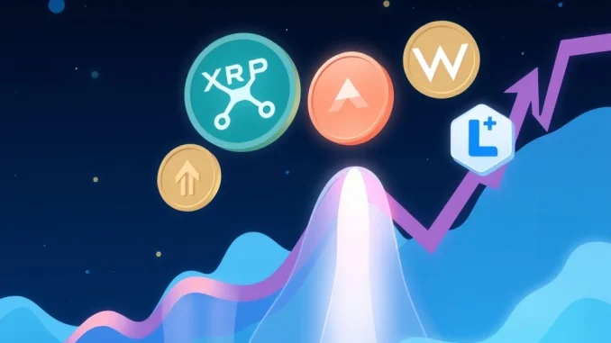 XRP and Wanchain gaining institutional appeal as traders shift focus