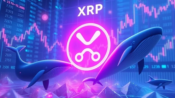 XRP price volatility driven by whale selling in cryptocurrency market