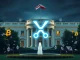XRP logo overshadowed in White House cryptocurrency policy discussion