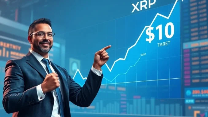 XRP: Scottie Pippen's Daring $10 Prediction Ignites Crypto Market Excitement Scottie Pippen making a bold XRP price prediction of $10, symbolizing market optimism and potential growth.