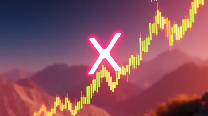 XRP price chart showing a bullish 21 EMA crossing 55 SMA, indicating potential massive XRP gains.