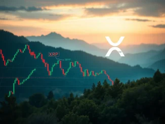 XRP price chart showing resilience above a key CME gap, illustrating technical analysis indicators and market stability.