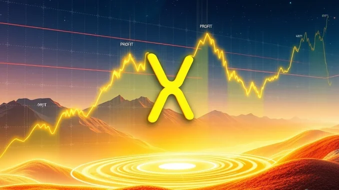 Visualizing Egrag Crypto's Elliott Wave XRP price prediction, highlighting key XRP profit zones for strategic trading.