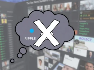 An image illustrating Ripple's official debunking of the Sydney Sweeney XRP partnership rumor, emphasizing verified crypto news.