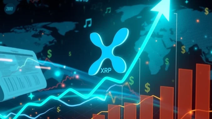 Ripple's groundbreaking rLUSD stablecoin launching, symbolizing the XRP Ledger's integration and growth amidst market regulatory advances.