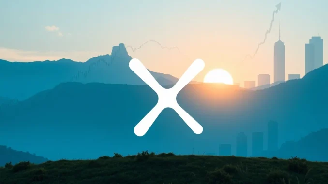 Chart showing XRP price surging, symbolizing the positive impact of Trump's pro-crypto policies and institutional XRP investments.