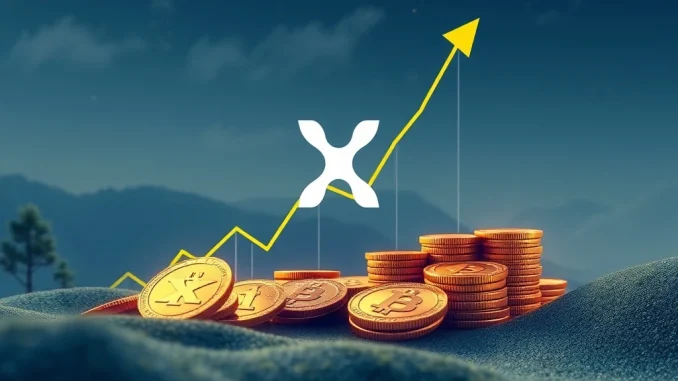 XRP News Today: Unstoppable Gains as Altcoin Season Ignites & Regulatory Clarity Prevails A dynamic chart showing XRP's significant price surge amidst an Altcoin Season, reflecting the positive impact of recent XRP news and regulatory clarity.