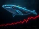 A digital whale making a significant XRP leveraged position, illustrating the high-stakes Crypto Whale trading.