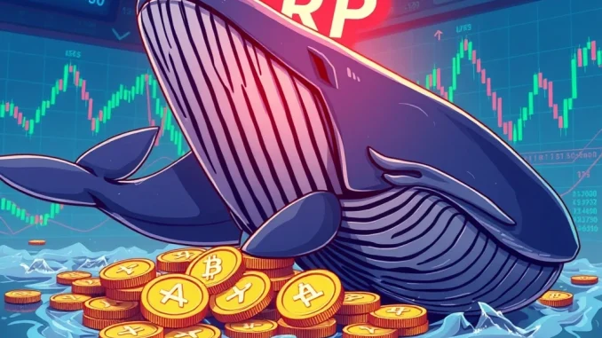 XRP whales accumulating tokens during a market dip