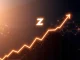 Zcash (ZEC) digital coin soaring, symbolizing its price prediction and growth potential driven by privacy tech adoption and crypto regulatory shifts.