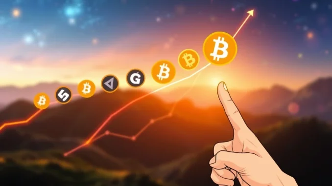 A digital chart displaying a bullish breakout, symbolizing the enduring **altcoin season** and potential market growth.