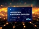 Visualizing the American Express Travel Stamp Token's integration with the Base network for digital loyalty rewards.