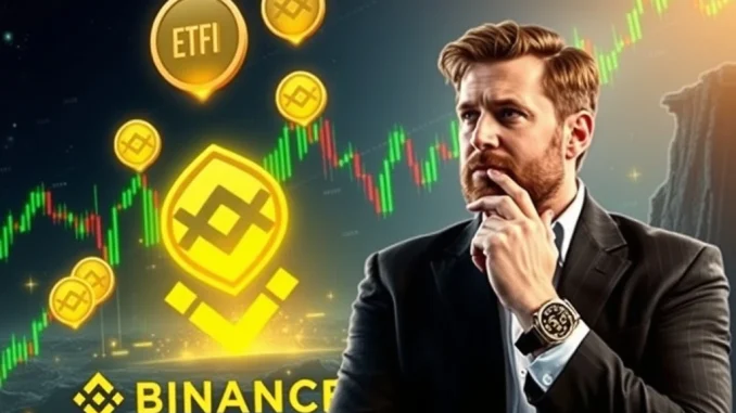 Arthur Hayes contemplating a significant ETHFI crypto deposit to Binance, illustrating market movements detected via onchain data.