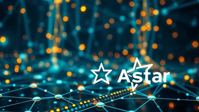 Astar Chain's blockchain network undergoing testing, signaling an imminent crypto launch for decentralized perpetual futures.