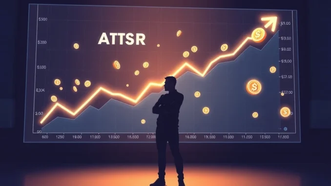 An illustration depicting a crypto influencer successfully making a substantial ASTER crypto profit, highlighting rapid financial gain.