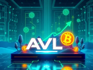 Visualizing Avalon Labs' impressive $5.4M revenue surge from Bitcoin financial services, symbolizing growth and success.
