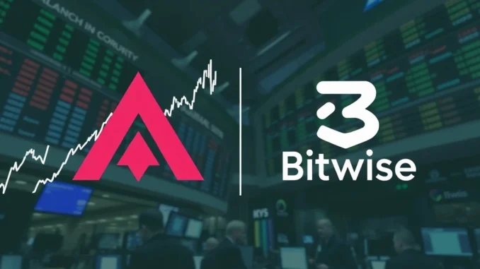 Bitwise Avalanche ETF application signifies a major step for AVAX in traditional finance.