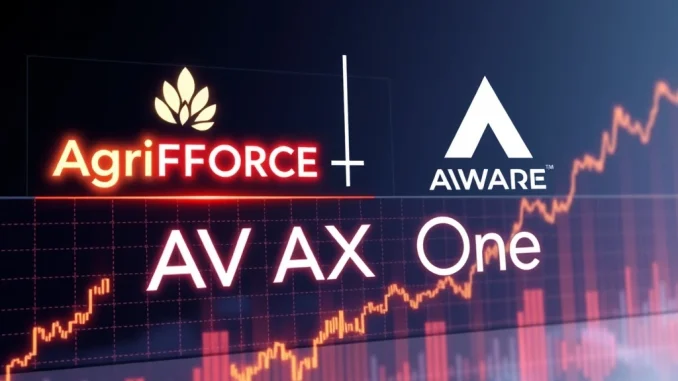 AgriFORCE rebranding to AVAX One, symbolizing a strategic shift towards Avalanche AVAX investment and a significant capital raise.