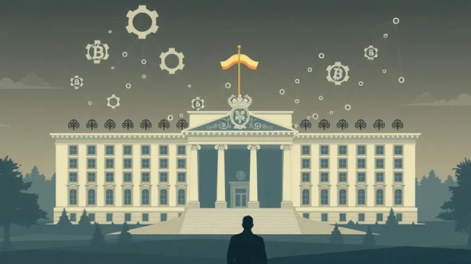 Belarusian President Lukashenko's strategic push for **Belarus crypto** expansion in the banking sector to counter economic sanctions.