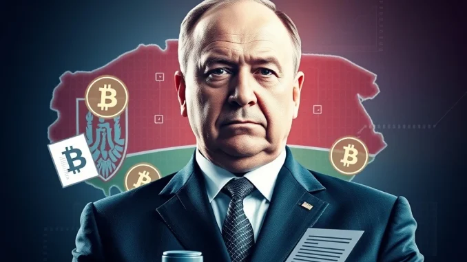 Urgent: Belarus Unveils Bold Push for Crypto Regulations President Lukashenko overseeing the development of Belarus crypto regulations to ensure digital asset transparency.