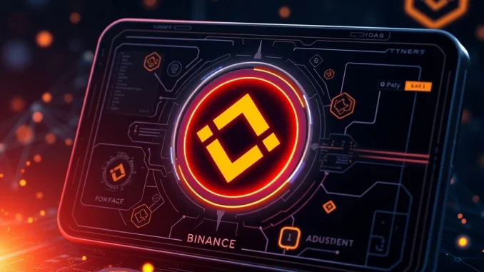 Binance Alpha platform displaying the new AA token listing, symbolizing enhanced on-chain trading for early-stage crypto assets.
