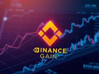 Binance Alpha platform interface displaying the newly added GAIN crypto asset, signifying a strategic move for early-stage coins.