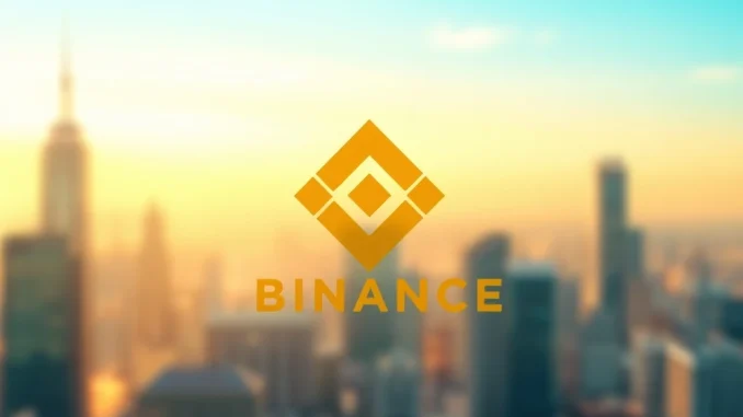 Binance's regulatory agreement with the US Justice Department concluding, symbolizing a new phase of crypto compliance.