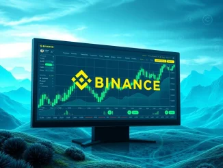 Visual representation of Binance Futures trading platform displaying WLFI perpetual contracts, symbolizing new investment opportunities.