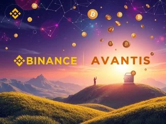 Binance Hodler Airdrop featuring Avantis (AVNT) tokens, representing exciting crypto rewards for eligible users.