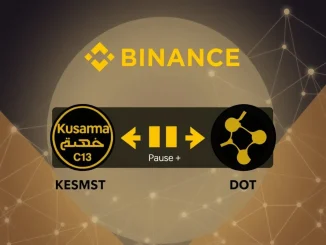 Binance KSM DOT suspension for deposits and withdrawals, highlighting the temporary halt for network upgrades.