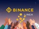 Binance LINEA airdrop announcement, symbolizing new token distribution and listing for hodlers, enhancing crypto opportunities.