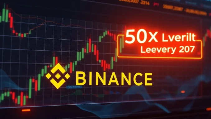 Binance Perpetual Futures: Exchange Unleashes 2Z/USDT Contract with 50x Leverage Visualizing the launch of Binance perpetual futures for 2Z/USDT, highlighting 50x leverage trading opportunities.