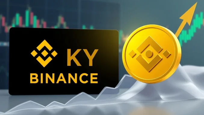 Binance logo and SKY token symbol on a digital trading interface, illustrating new **Binance SKY margin** opportunities.