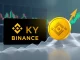 Binance logo and SKY token symbol on a digital trading interface, illustrating new **Binance SKY margin** opportunities.