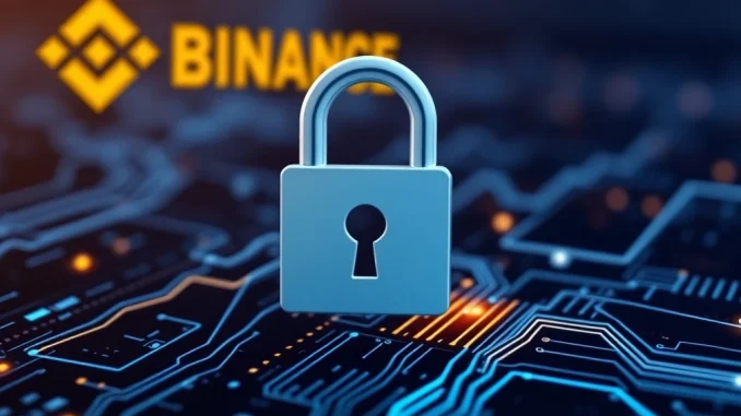 Digital representation of a temporary halt on Binance for Toncoin (TON) transactions, signifying the Binance TON suspension for maintenance.