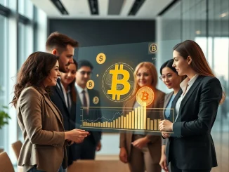 Visualizing firms' strategic Bitcoin accumulation, showcasing how corporate treasury departments integrate BTC into their investment portfolios.