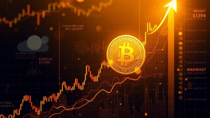 Bitcoin bull market analysis showing futures data outpacing spot prices, indicating a climactic market phase.