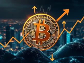 Charts and data illustrating Bitcoin's crucial market outlook and key factors influencing its price.